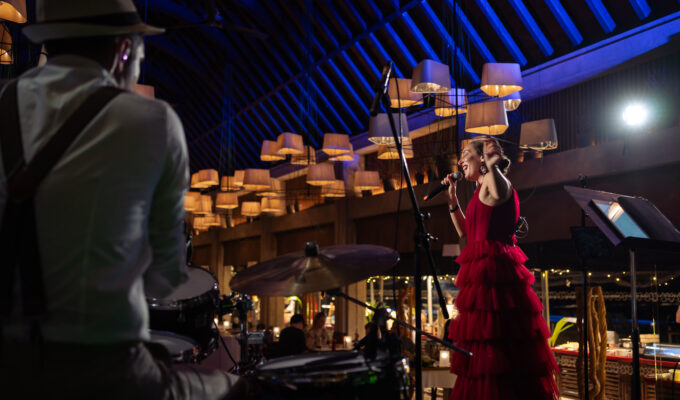 Italy’s heart beats in the Maldives: Authentic Italian Jazz on a Private Island